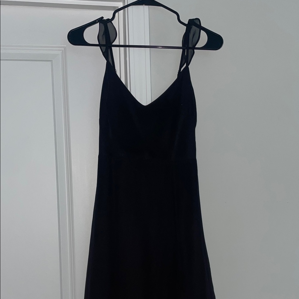Birdy Grey Black Slip Dress